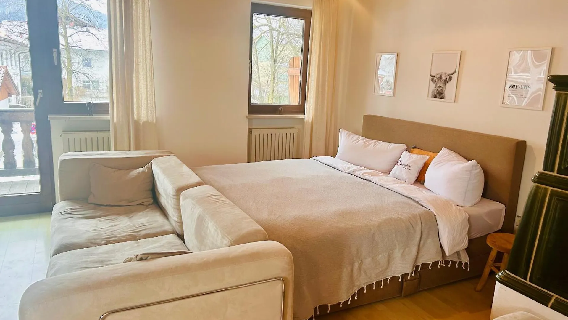 Berghupferl-Alm Ferienwohnung Flintsbach Lejlighed
